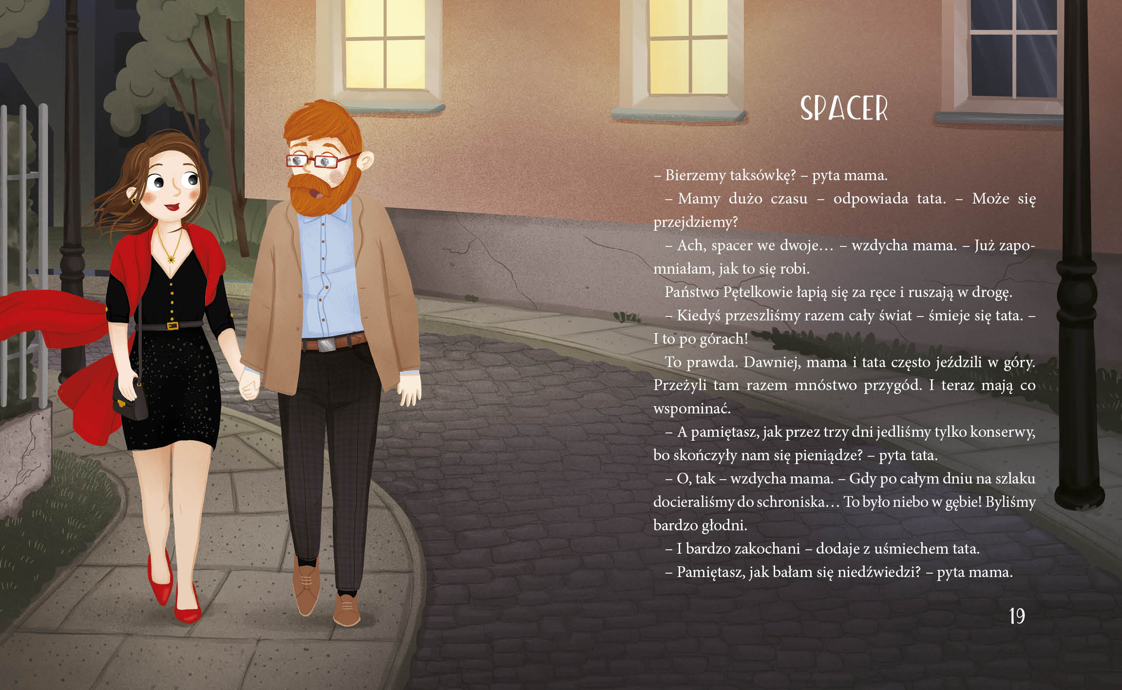 Rodzina Pętelków. Mama i tata idą na randkę