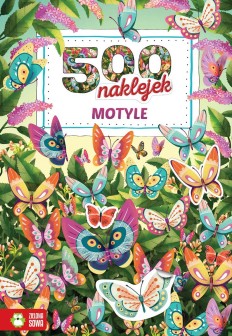 500 naklejek. Motyle