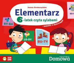 Domowa Akademia. Elementarz. 6-latek czyta sylabami