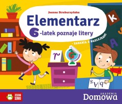 Domowa Akademia. Elementarz. 6-latek poznaje litery