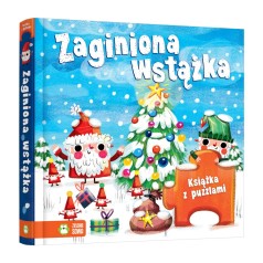 Zaginiona wstążka. Książka z puzzlami