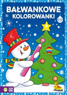 Malowanki. Bałwankowe kolorowanki