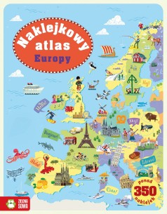 Naklejkowy album. Naklejkowy atlas Europy