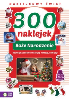 300 naklejek na Boże Narodzenie. Naklejkowy świat