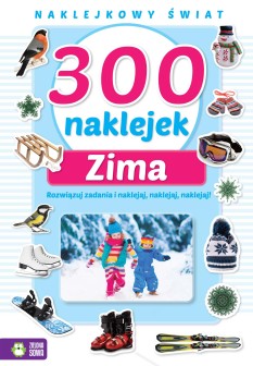 300 naklejek na zimę. Naklejkowy świat