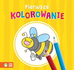 Pierwsze kolorowanie. Żółta