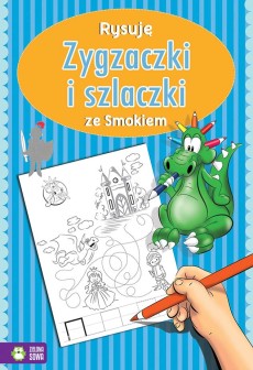 Rysuję zygzaczki i szlaczki ze smokiem