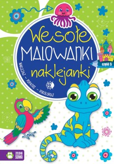 Wesołe malowanki naklejanki 5