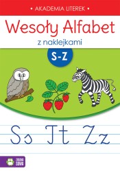Wesoły alfabet z naklejkami S-Z