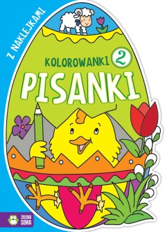 Wielkanocne kolorowanki. Pisanki 2