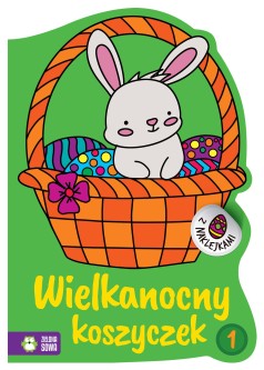 Wielkanocne kolorowanki. Wielkanocny koszyczek 1