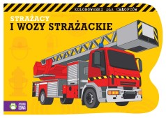 Strażacy i wozy strażackie