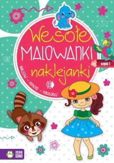 Wesołe malowanki naklejanki cz.1