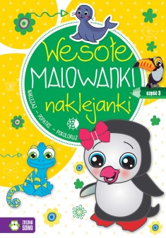 Wesołe malowanki naklejanki cz.3