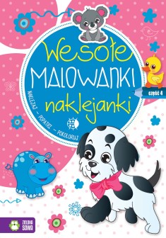 Wesołe malowanki naklejanki cz.4