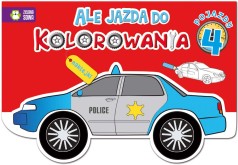 Ale jazda do kolorowania. Pojazdy 4