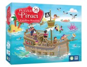 Puzzle - Piraci (56 elementów)