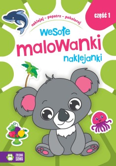 Wesołe Malowanki Naklejanki 1