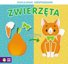 Naklejanki niespodzianki. Zwierzęta