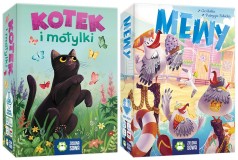 Pakiet 2w1: Mewy + Kotek i motylki