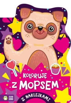 Koloruję z mopsem