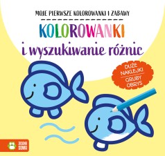 Moje pierwsze kolorowanki i zabawy. Kolorowanki i wyszukiwanie różnic