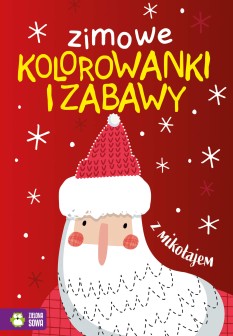 Zimowe kolorowanki i zabawy z mikołajem