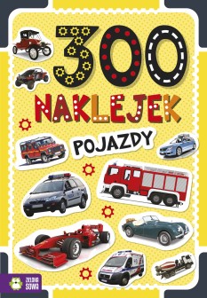 300 naklejek. Pojazdy