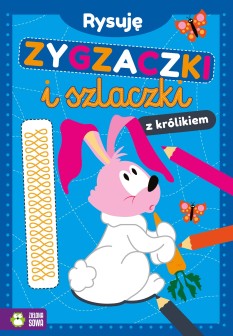 Rysuję zygzaczki i szlaczki z królikiem