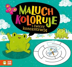 Maluch koloruje i ćwiczy koncentrację 