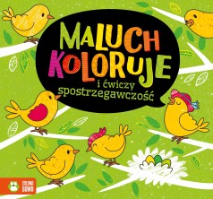 Maluch koloruje i ćwiczy spostrzegawczość 