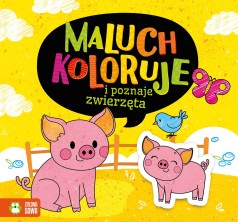 Maluch koloruje i poznaje zwierzęta  