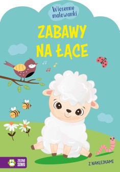 Wiosenne malowanki. Zabawy na łące