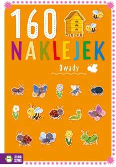 160 naklejek. Owady