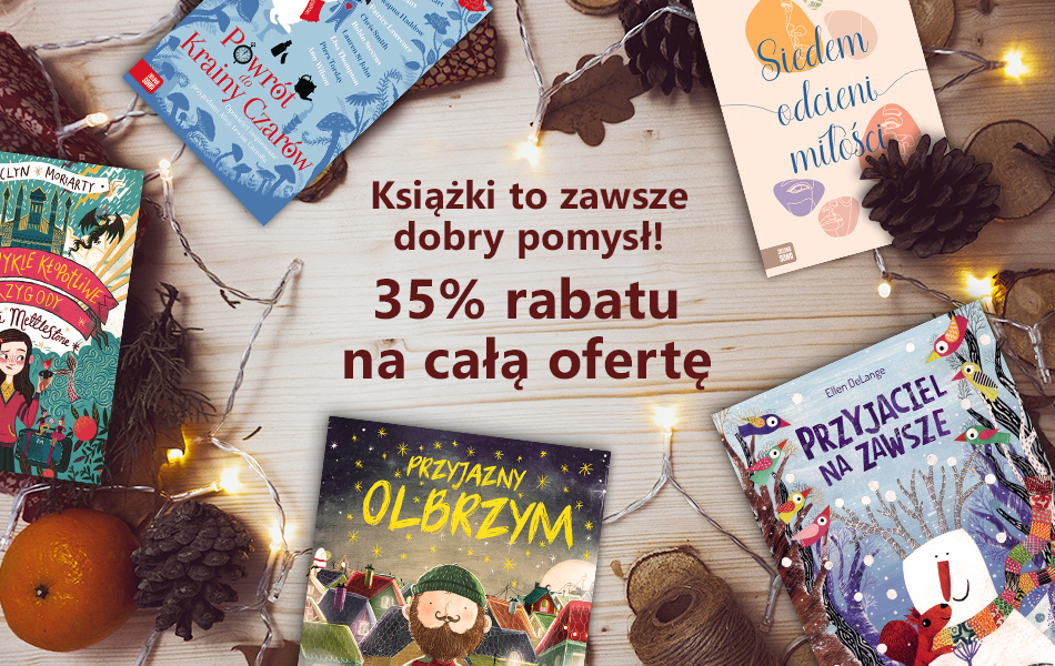 Książka to zawsze dobry pomysł! -35%