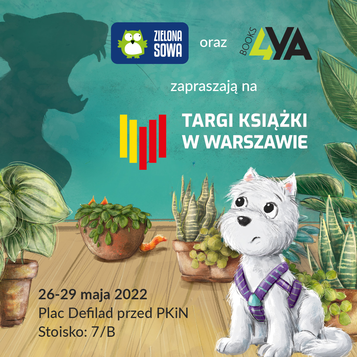 Zielona Sowa zaprasza na Targi Książki w Warszawie! 