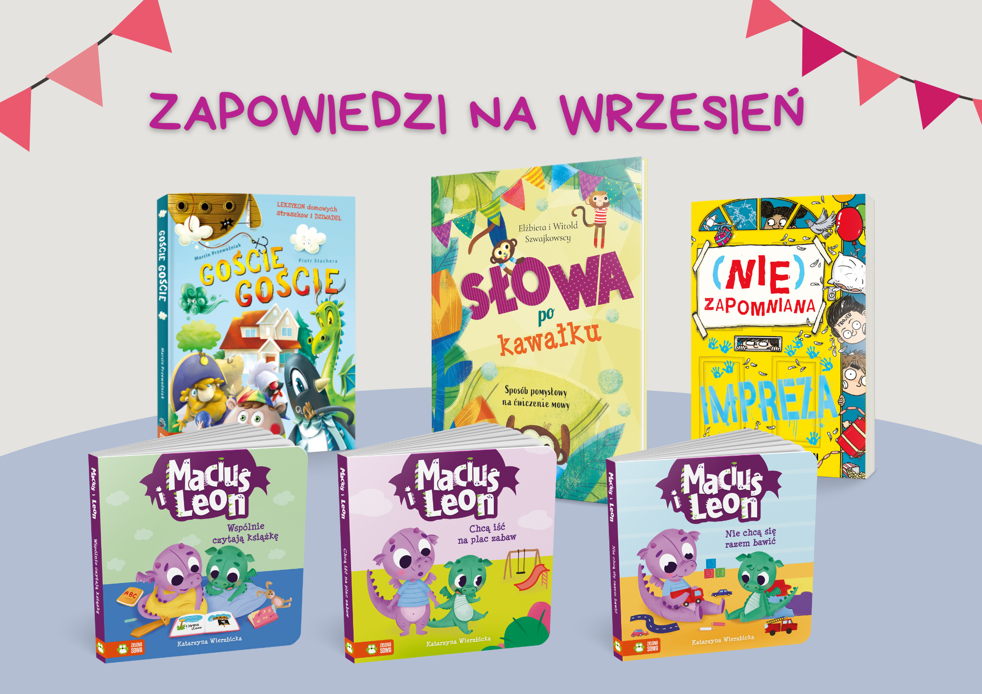 Najnowsze książki dla młodych czytelników na wrzesień - zapowiedzi