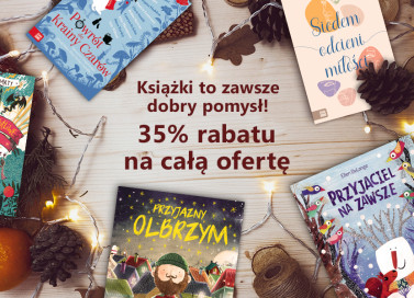 Książka to zawsze dobry pomysł! -35%