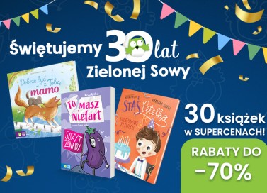 Świętuj z nami co miesiąc! 30 książek w SUPERcenach!