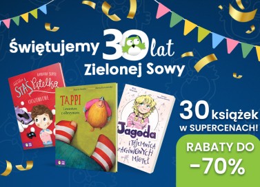 Świętuj z nami co miesiąc! 30 książek w SUPERcenach!
